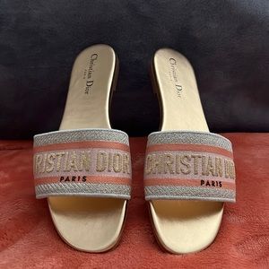 Christian Dior Women’s Sandals. Never worn just removed stickers off the bottom.